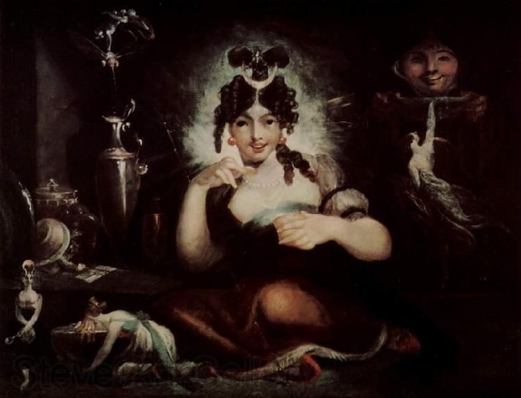 Johann Heinrich Fuseli Fairy Mab Germany oil painting art